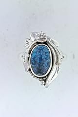 Les Baker Ring with China Mountain Turquoise
