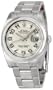 Rolex Datejust Silver Concentric Arabic Dial Oyster Bracelet Mens Watch 116200SBLAO