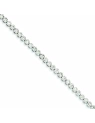 2.1 Carat 14K White Gold Diamond Tennis Bracelet