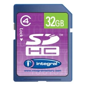 Integral 32Gb SDHC Class 4 Card