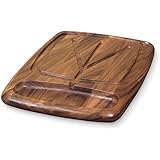 Ironwood Gourmet, Acacia Wood, 22-inch by 15-inch by 1.5-inch Kansas City Carving Board