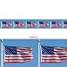 Waving Flag Border Roll