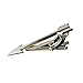 SuperBZ Men's Arrow Tie Clip Silver