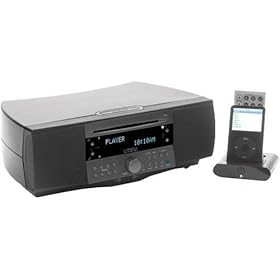 Creative Labs Large Cambridge Radio with iPod Dock - Black (CD745i)