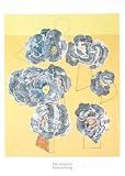 Fleurs sur Fond Jaune Art Poster Print by Max Ernst, 28x40