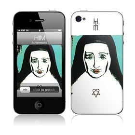 MusicSkins  iPhone 4G �p�t���ی�t�B����  HIM - Screamworks  iPhone 4G  MSIP4G0588
