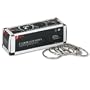Acco Metal Book Rings, 2in Diameter, 50 Rings Per Box (ACC72205)