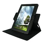 ROOCASE DUAL-VIEW MULTI ANGLE (BLACK) LEATHER