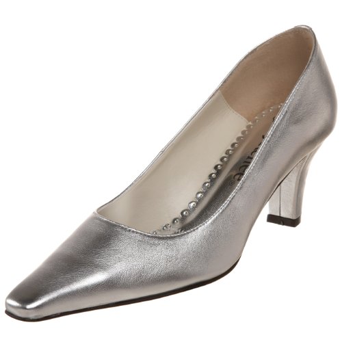 J.Renee Women's Renetta Pump,Silver,7.5 W  US