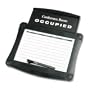 Quartet Conference Room Scheduler, 14.25 x 15.5 Inches, Black (995)