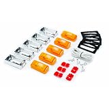 KC Hilites 1029 LED Amber Clearance for GM Dual Tailgate Kit with Plug Amber by KC Hilites