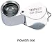 TRIPLET LOUPE 30X 21MM:MG-02130