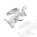 925 Sterling Silver Jewelry, Praying Angel Charm, Adjustable Fit, Plus Free Special Gift Pouch