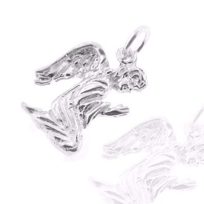 Get Gifts – 925 Sterling Silver Jewelry, Praying Angel Charm, Adjustable Fit, Plus Free Special Gift Pouch