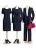 Apparel : J.G. Hook® Three-Piece Washable Crepe Wardrober