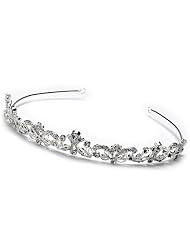 Delicate Swirl Petite Tiara Crown, Bridal Wedding Headband 3007 by USABride