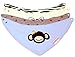 Kiddlywinks Bandana Bib Set - Cute New Baby Gift or Toddler Bib Set