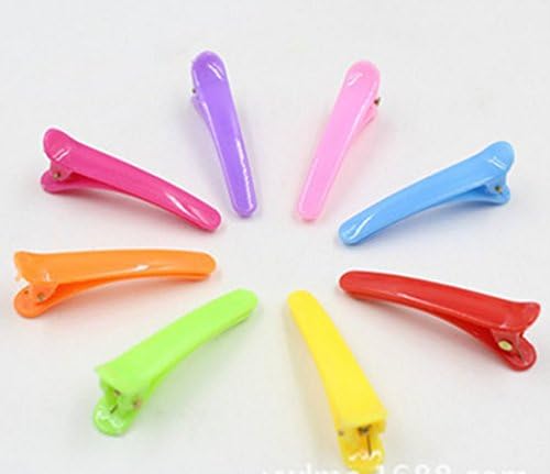8 Cm Jelly Color 8Pcs Alligator Hairpin