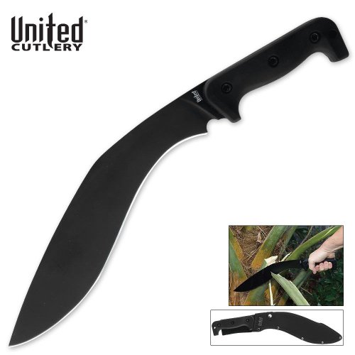 United Cutlery UC2624 M48 Kommando Kukhri Machete Knife with Nylon Sheath On Sale