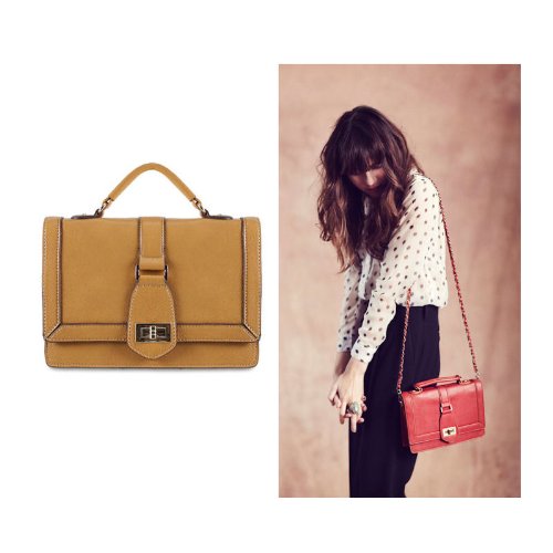 Melie Bianco Edith Top in Camel