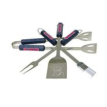 Mississippi Rebels - Ole Miss 4 piece Barbecue (BBQ) set - NCAA