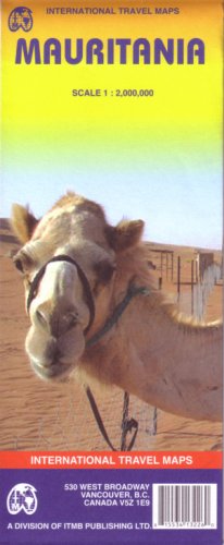Mauritania Map by ITMB