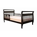 Dream on Me Toddler Sleigh bed-Espresso
