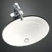 Serif 8.44" Undermount Bathroom Sink Finish: White