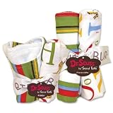 Trend Lab Dr Seuss ABC Bib and Burp Cloth Set