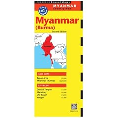 Periplus Travel Maps Myanmar (Burma) Country Map