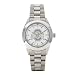 Ohio State Buckeyes Ladies/Child Sapphire Series Crystal/Platinum Watch - NCAA College Athletics
