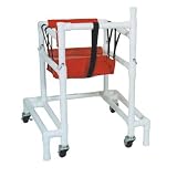 Adjustable Height Stroller or Walker with Heavy Duty Casters Anti Tip Outrigger: No, Color: Royal Blue