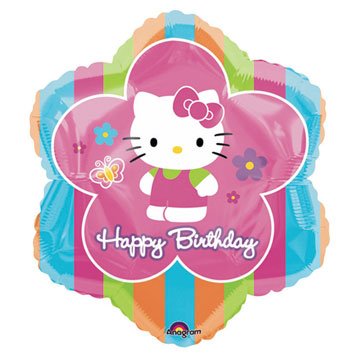 Hello Kitty Flower 18in Balloon