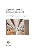 Lighting for museums and art galleries