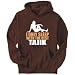 Hoodie Mens Brown 