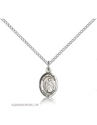 St. Aaron Small Sterling Silver Medal