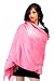 Velvety Viscose Pashmina Shawl Stole Wrap Scarf (28x78) - 42 Vibrant Colors