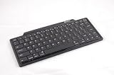 GSI Upgraded Wireless Bluetooth Ergonomic Keyboard For Apple iPad, iPad 2, And iPhone 4 - Black