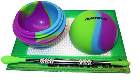 Silicone 2" Large Ball - 3.25x4.5" Pad - 1 Tool (Purple/Blue/Yellow "Silicone Tool")