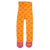 Elegant Baby Newborn Girls Orange Fuchsia Tights 0-12M