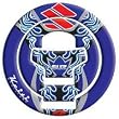 97-09 SUZUKI GSXR600: KEITI GAS CAP PAD - SUZUKI BLUE FLAME 2002 (BLUE)