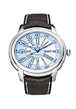 Audemars Piguet Millenary Men's Watch Automatic 18K White Gold Light Blue Dial on Brown Strap 15320BC-OO-D093CR-01