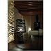 Curl My Light Floor Lamp Finish: Black / White Cable