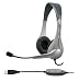 Cyber Acoustics AC-850 Internet Communication USB Stereo Headset and Boom Mic (Black)