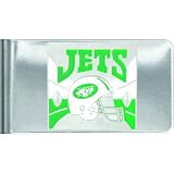 Stainless Steel NFL New York Jets Money Clip