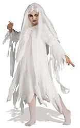 Ghost Costumes Ghostly Spirit Child's Halloween Costumes. Size: Large.