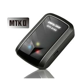 BT-Q818X: Qstarz BT-Q818X Bluetooth GPS Receiver (66 ch MTK2, 42hrs, 5Hz Hardware Switch, Dual USB/Bluetooth)