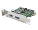 SuperSpeed USB 3.0 Interface PCI Express Card IFC-PCIE2U3 (Silver)