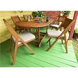 41Z %2BZjygXL. SL160  Patiocraft S10666G 7 Piece Oval Fold and Store Table Set with Cushions and Cover