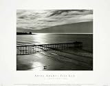 Kunstdruck Poster: Ansel Adams "The Scripps Pier" 35 x 28
